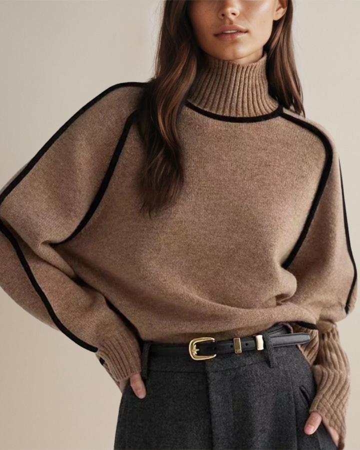 Evelyn™ - Elegant turtleneck sweater