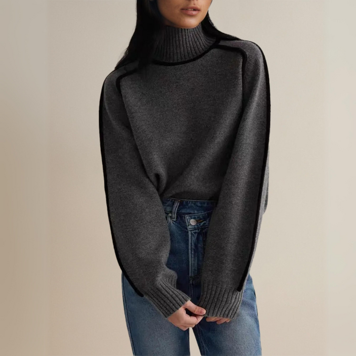 Evelyn™ - Elegant turtleneck sweater