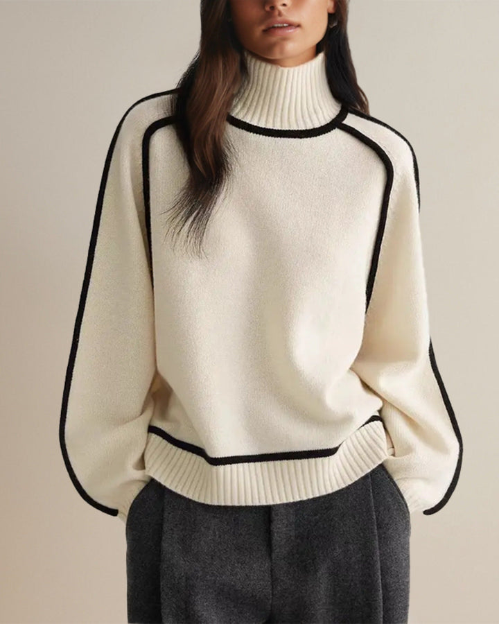 Evelyn™ - Elegant turtleneck sweater